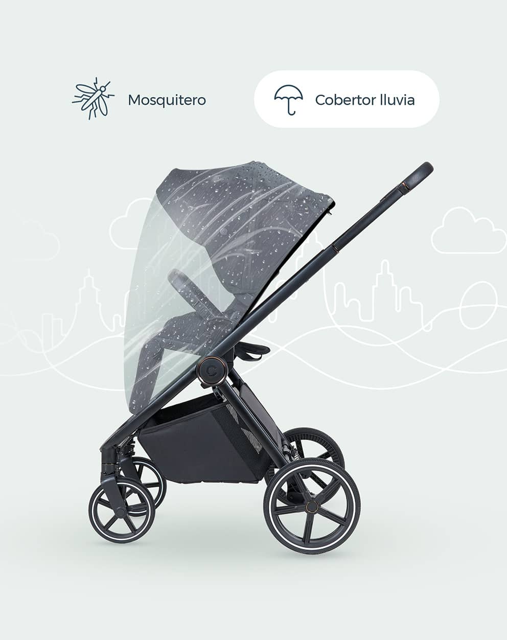 Listo para cualquier clima desde el primer día producto