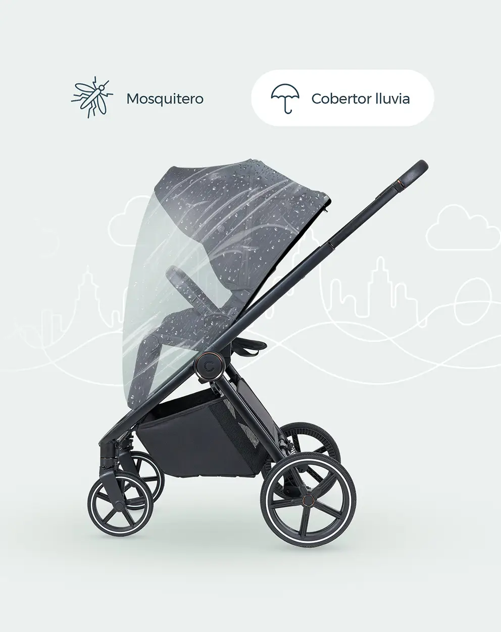 Listo para cualquier clima desde el primer día producto