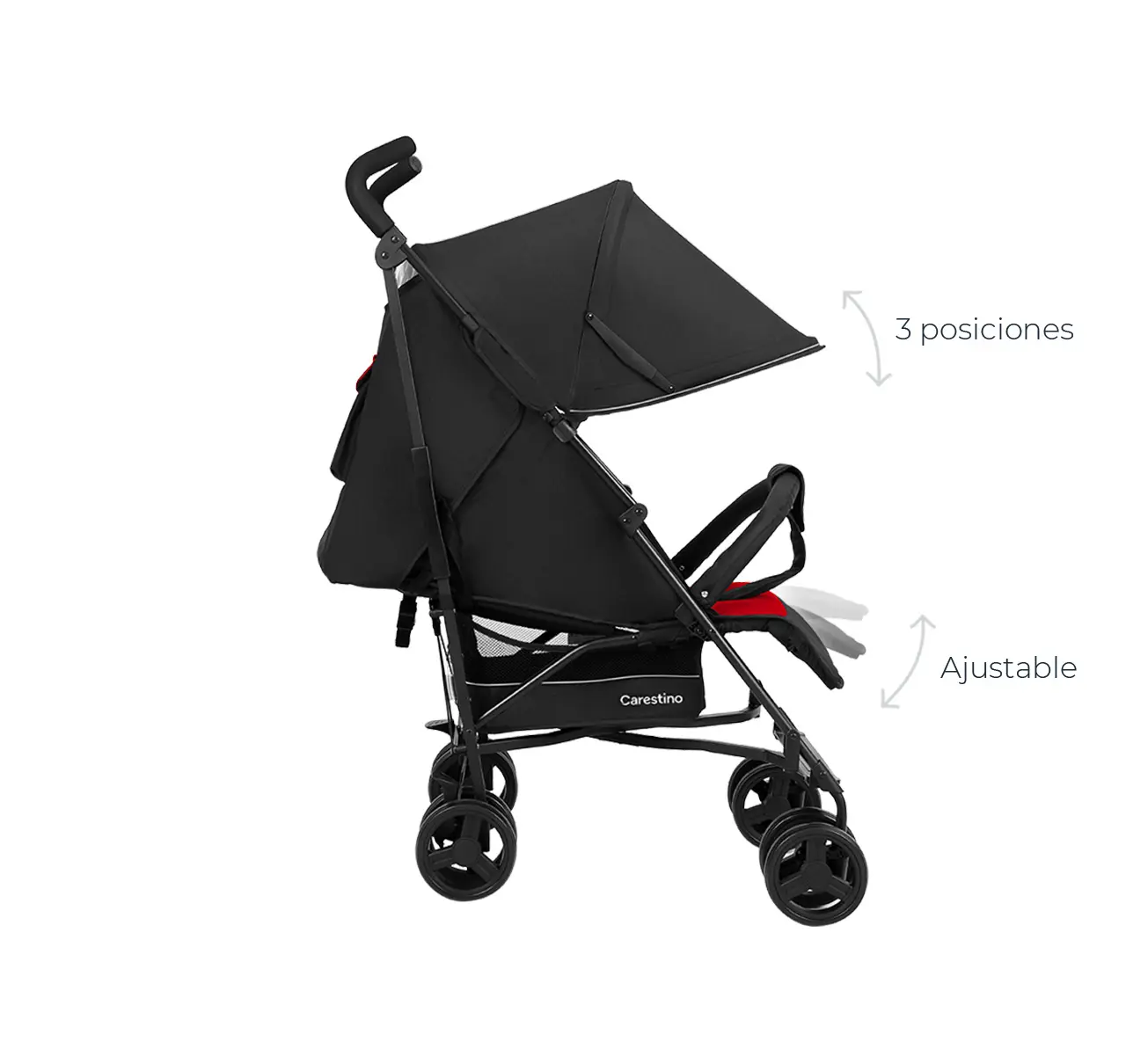 Capota móvil y respaldo reclinable product image