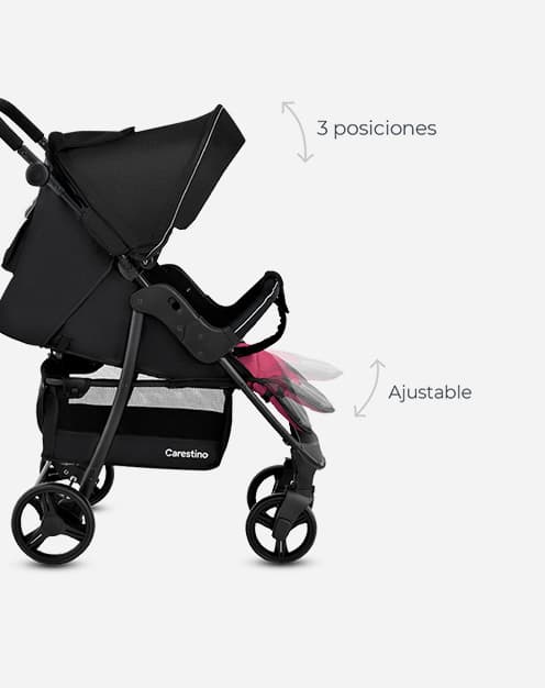 Capota móvil y respaldo reclinado total product image