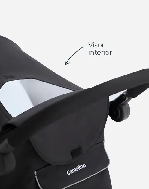 Visor interior y bolsillo producto