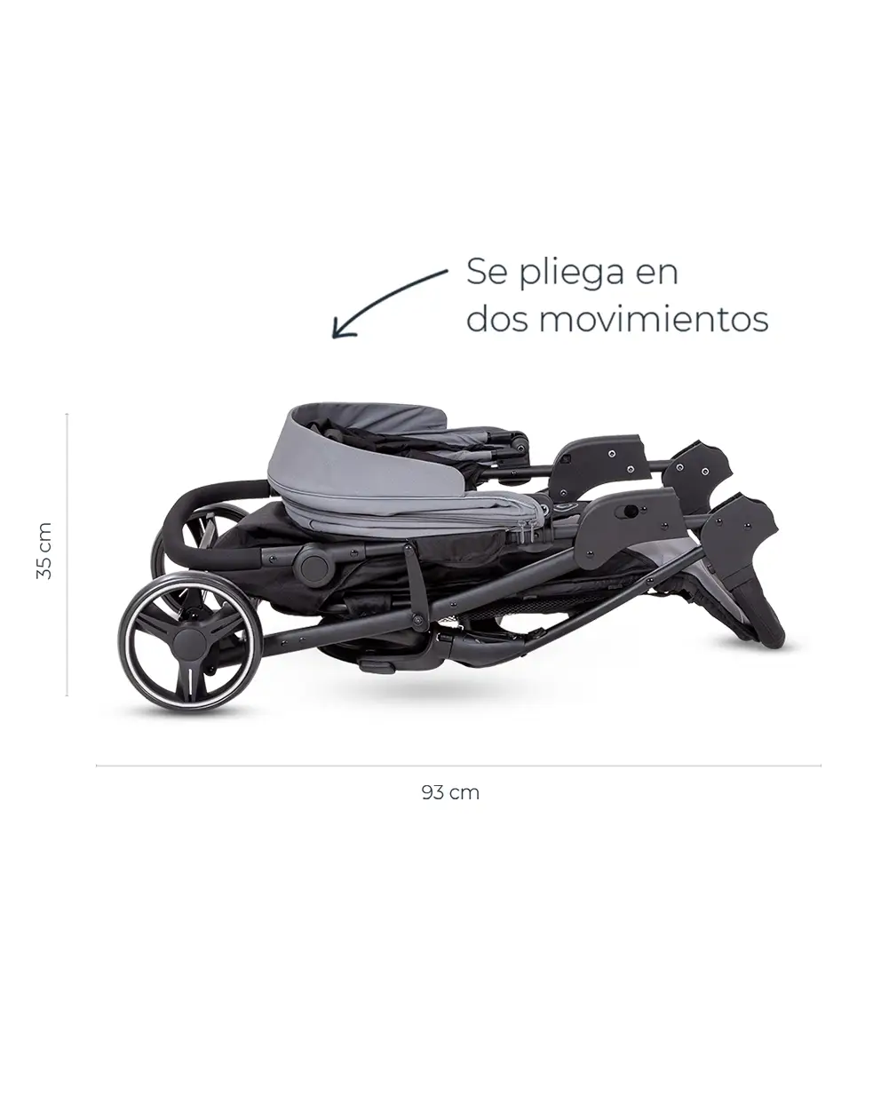 Se pliega en un instante producto