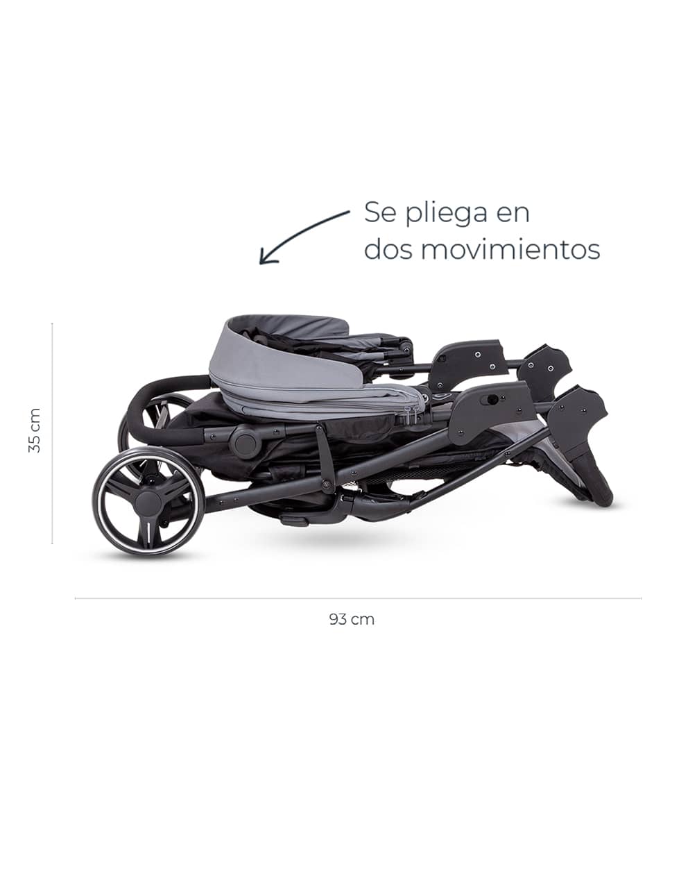 Se pliega en un instante producto