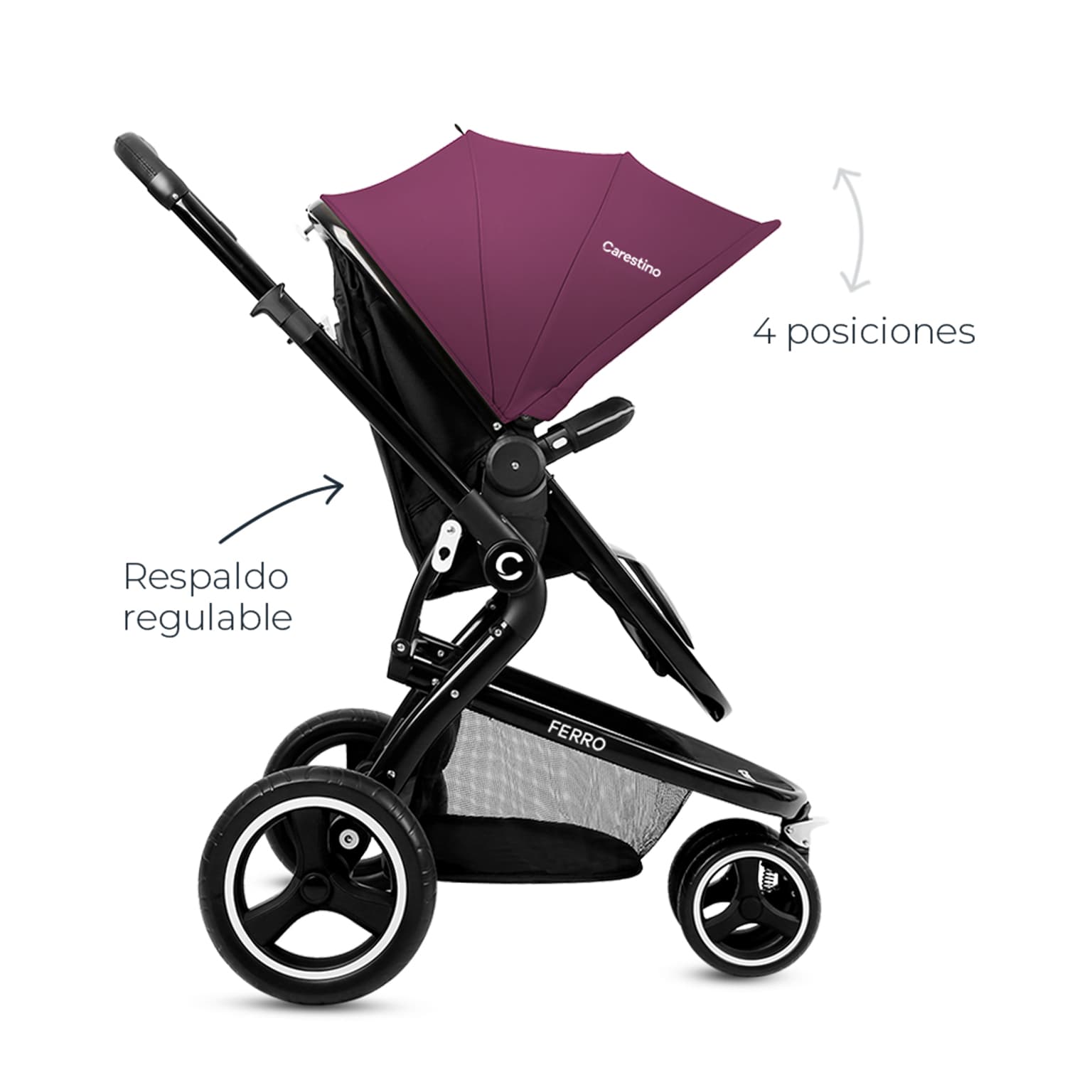 Capota móvil y <br>respaldo reclinable product image