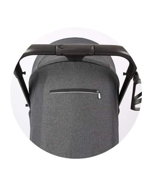 Visor interior y bolsillo producto