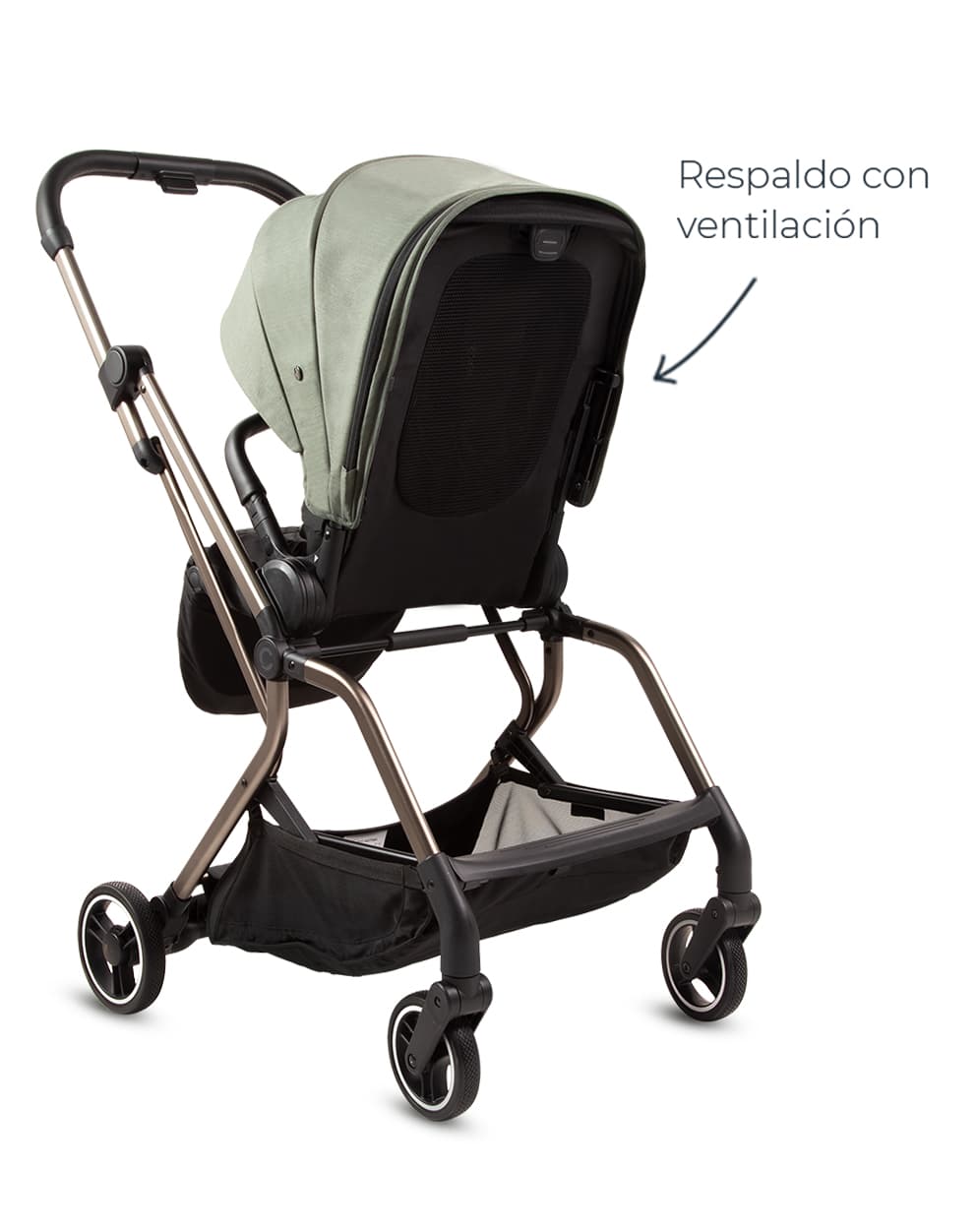 Evolutivo, con asiento reversible y ventilación integrada product image