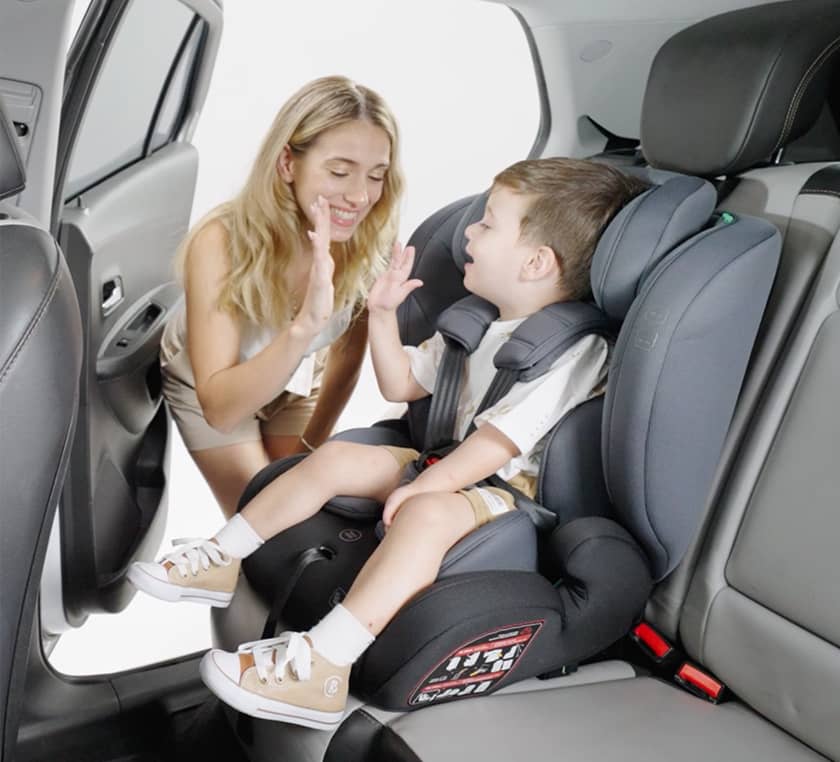 Silla Para Auto MUNICH I-Size 76-150cm Isofix Azul Grisaceo