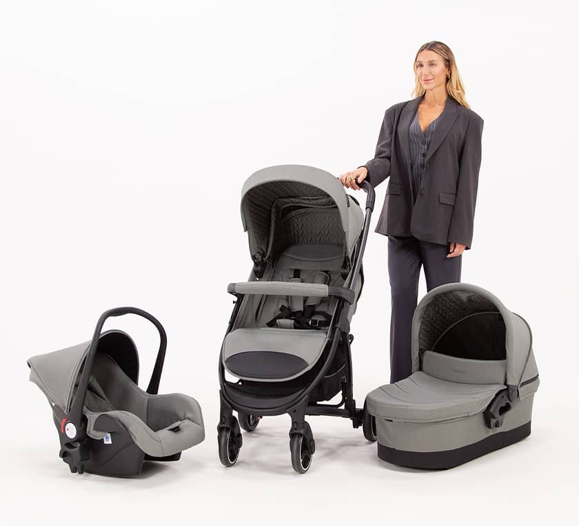 Coche LONDON V2 Gris Lobo