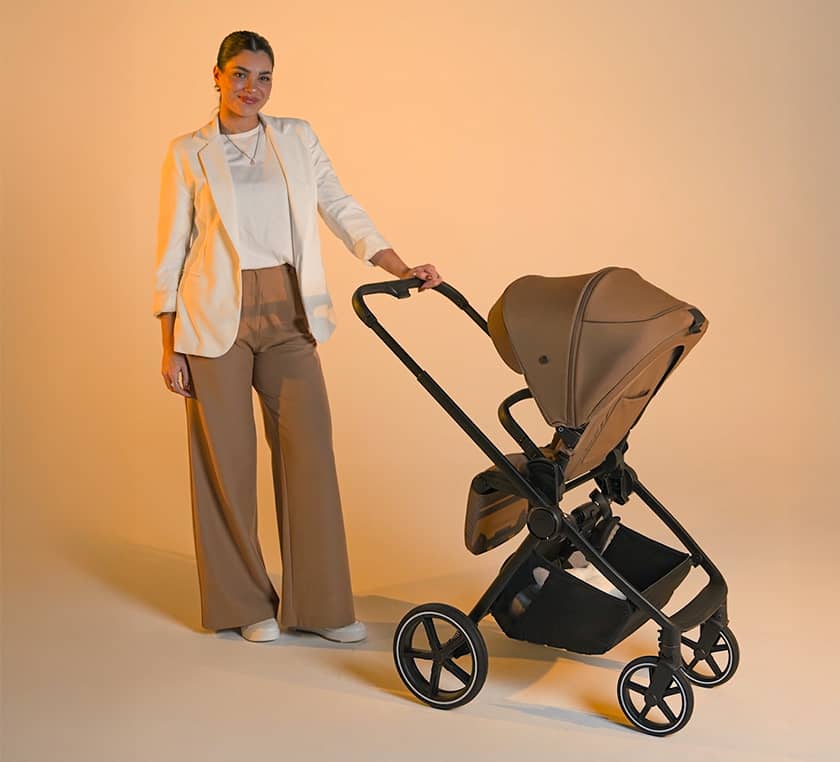 Coche BEVERLY v3 con Accesorios Tostado