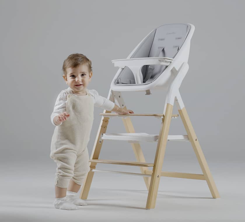 Silla Periquera 3 en 1 Malta Ceniza