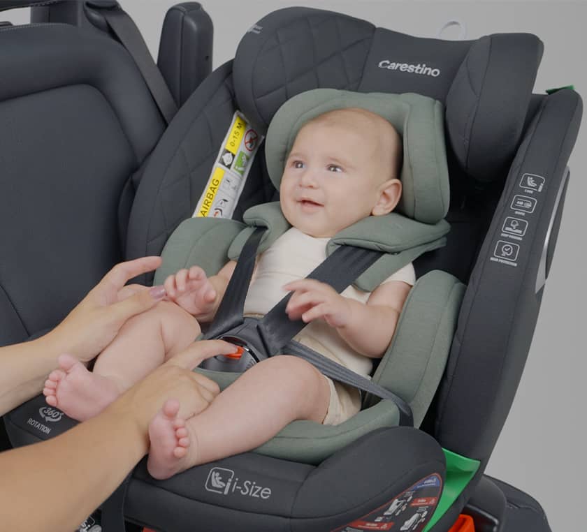 Autoasiento HAMBURGO I-Size 40-150cm Isofix Verde Militar