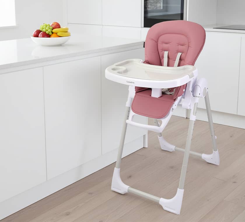 Silla de Comer Malmo Rosa Malva