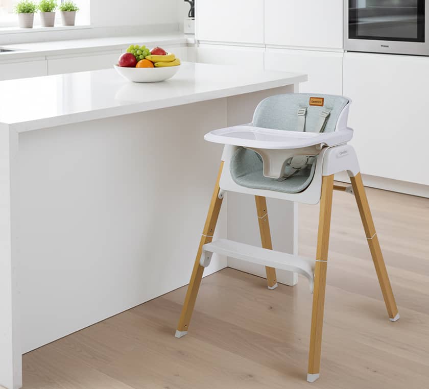 Silla de Comer Bilbao Ceniza