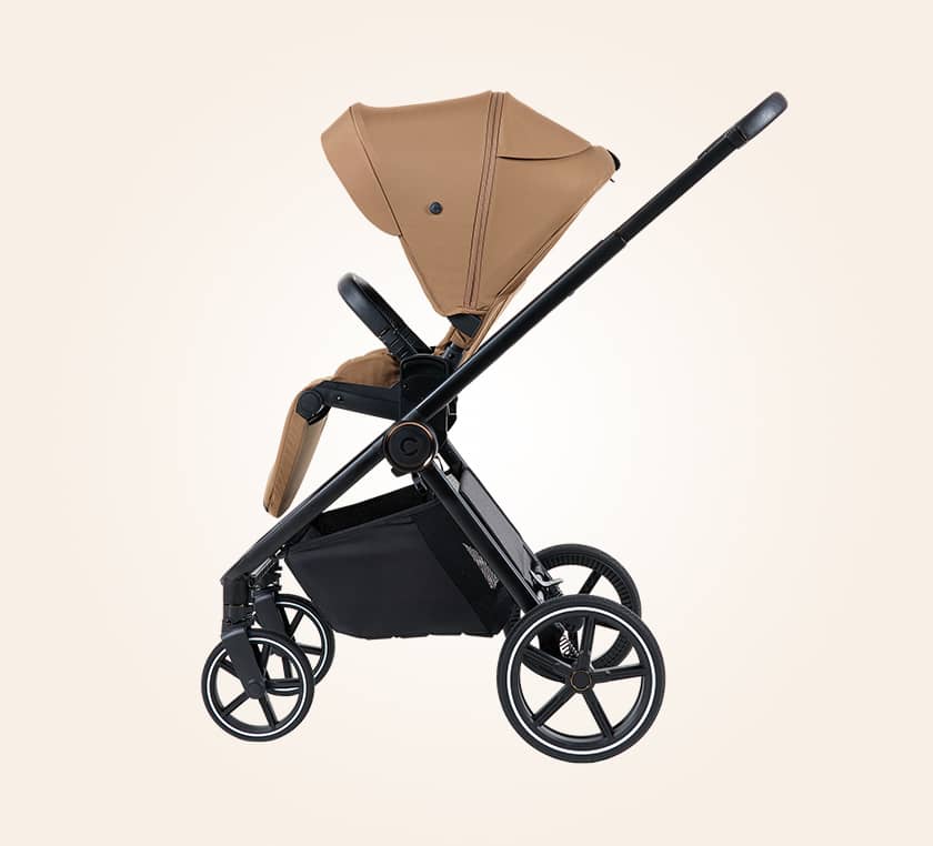 Carrito BEVERLY v3 con Accesorios Tostado