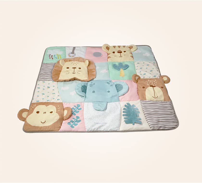 Tapete Didáctico Animales Beige
