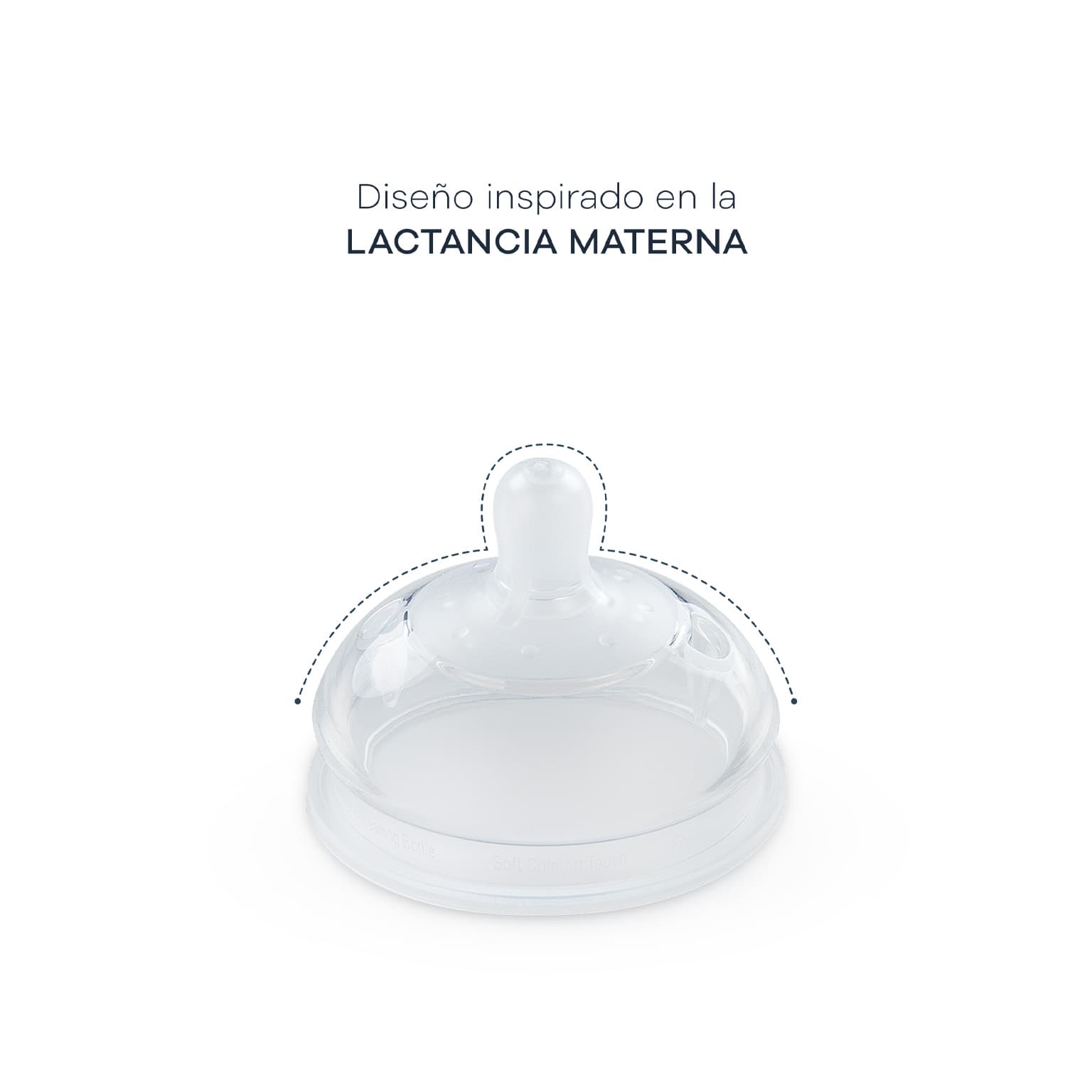 Innovación que reproduce la forma del pecho materno product image