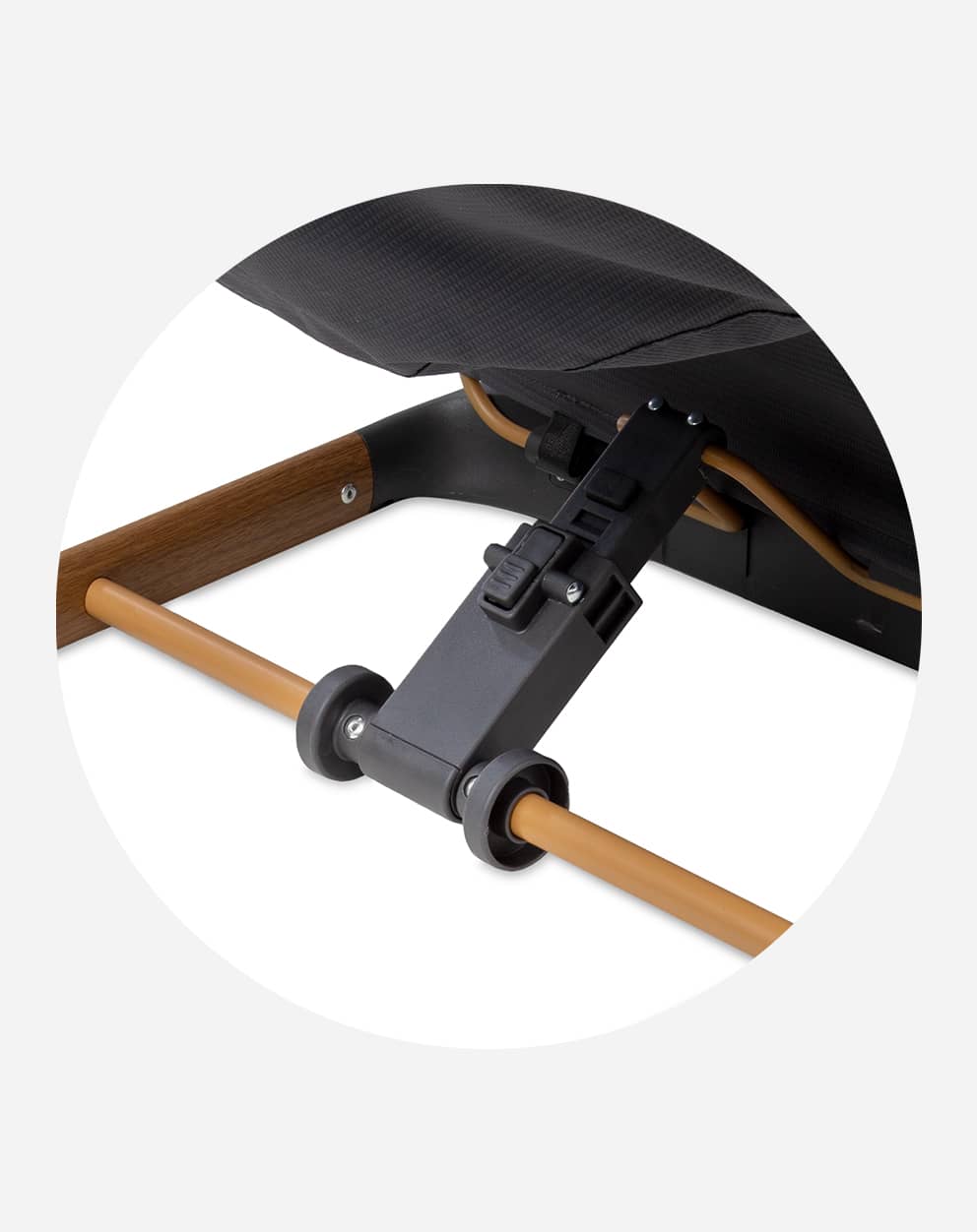 Respaldo ajustable para cada etapa producto