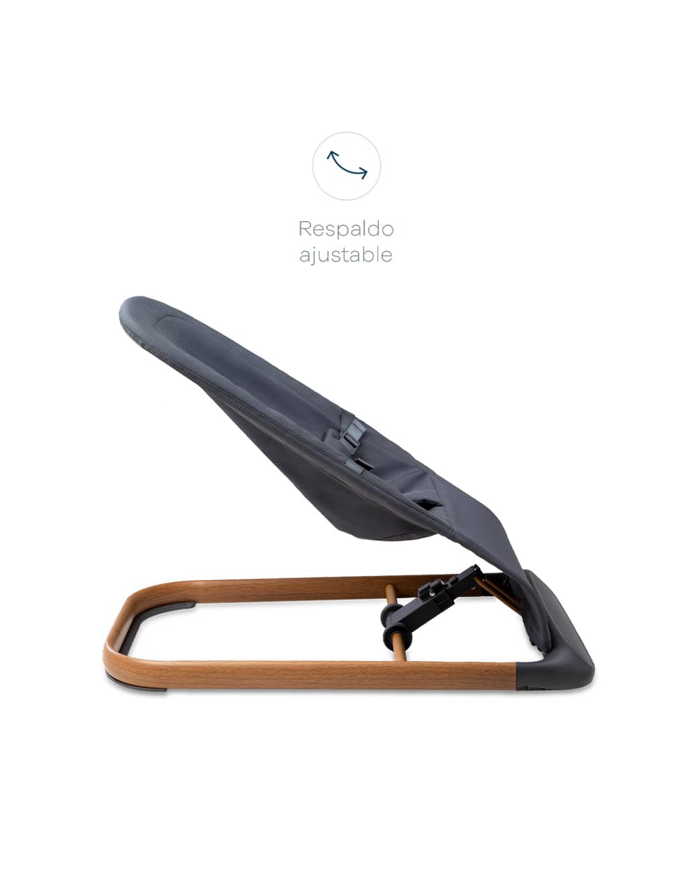 Respaldo ajustable para cada etapa producto