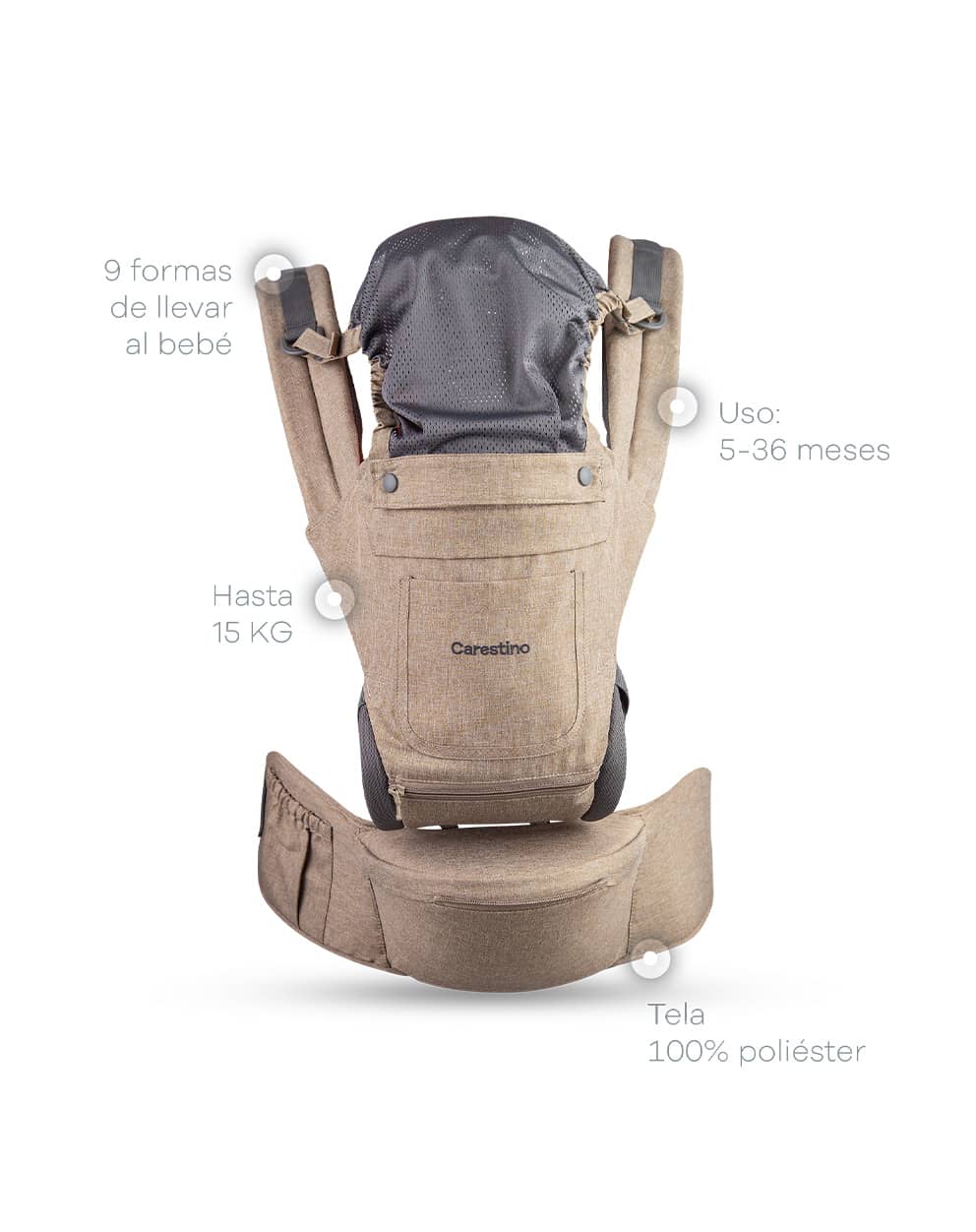 Un porteo que evoluciona con tu bebé producto