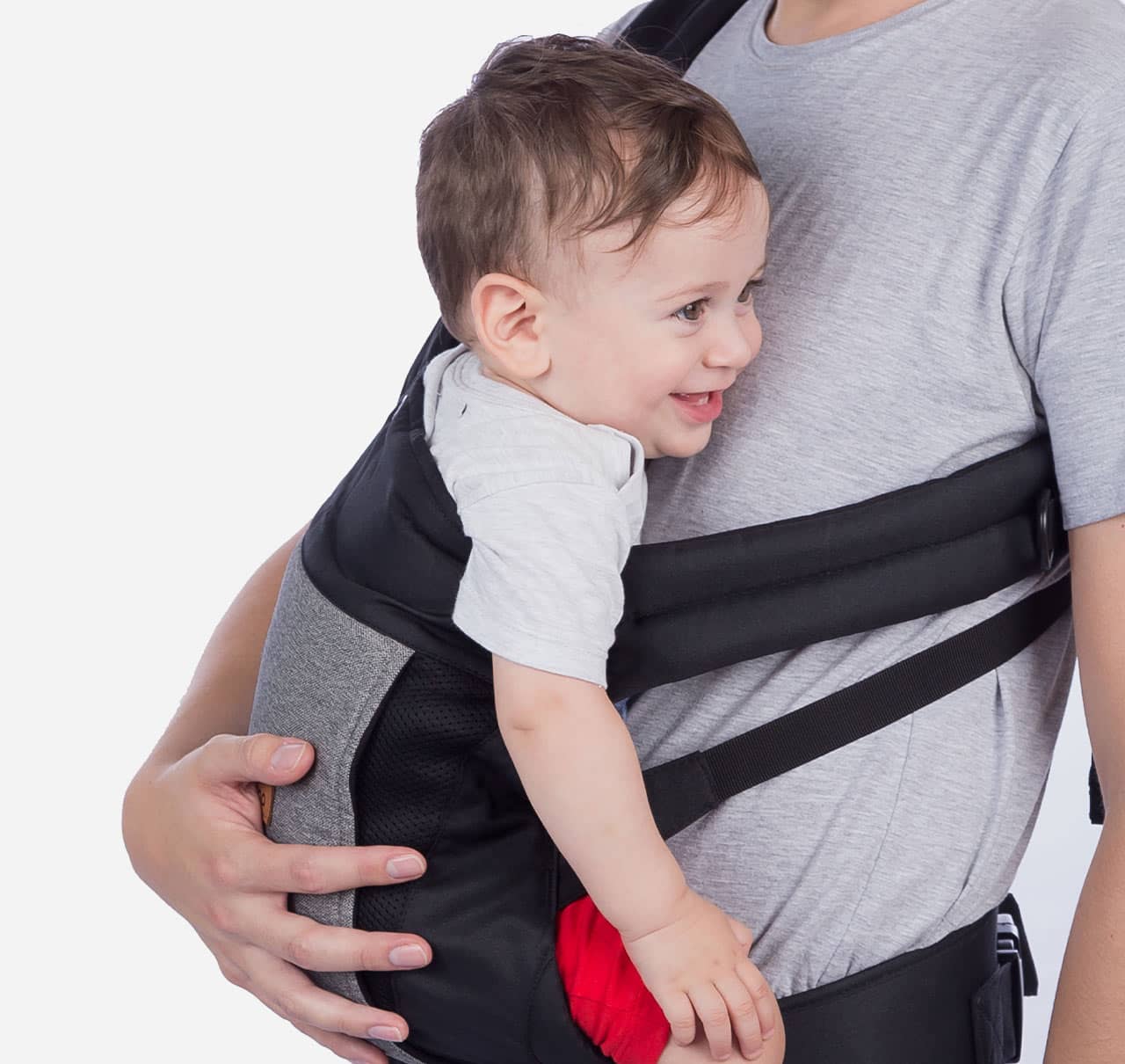 Porteo evolutivo con ajuste ergonómico y libertad de movimiento producto