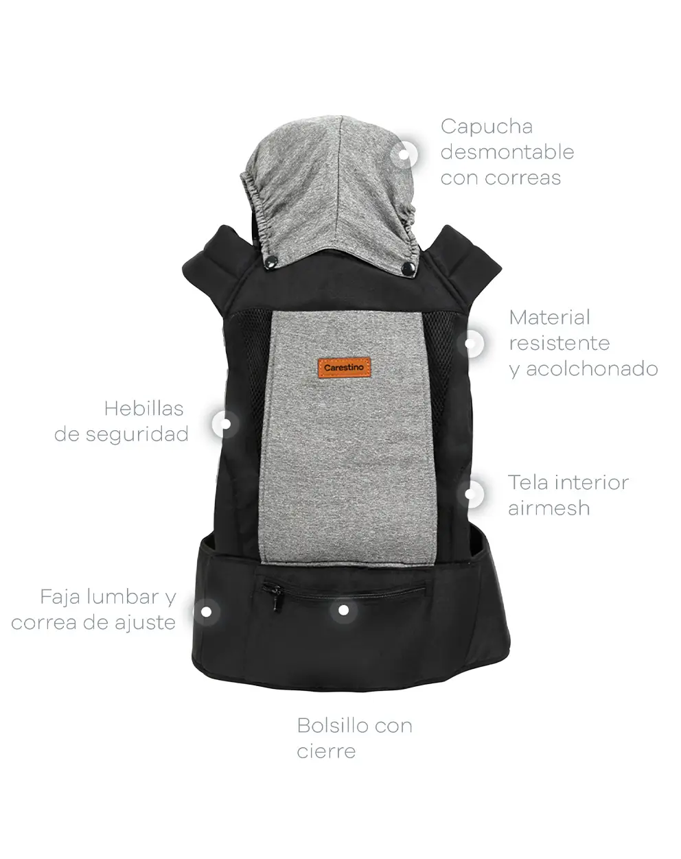 Porteo práctico para cada salida producto