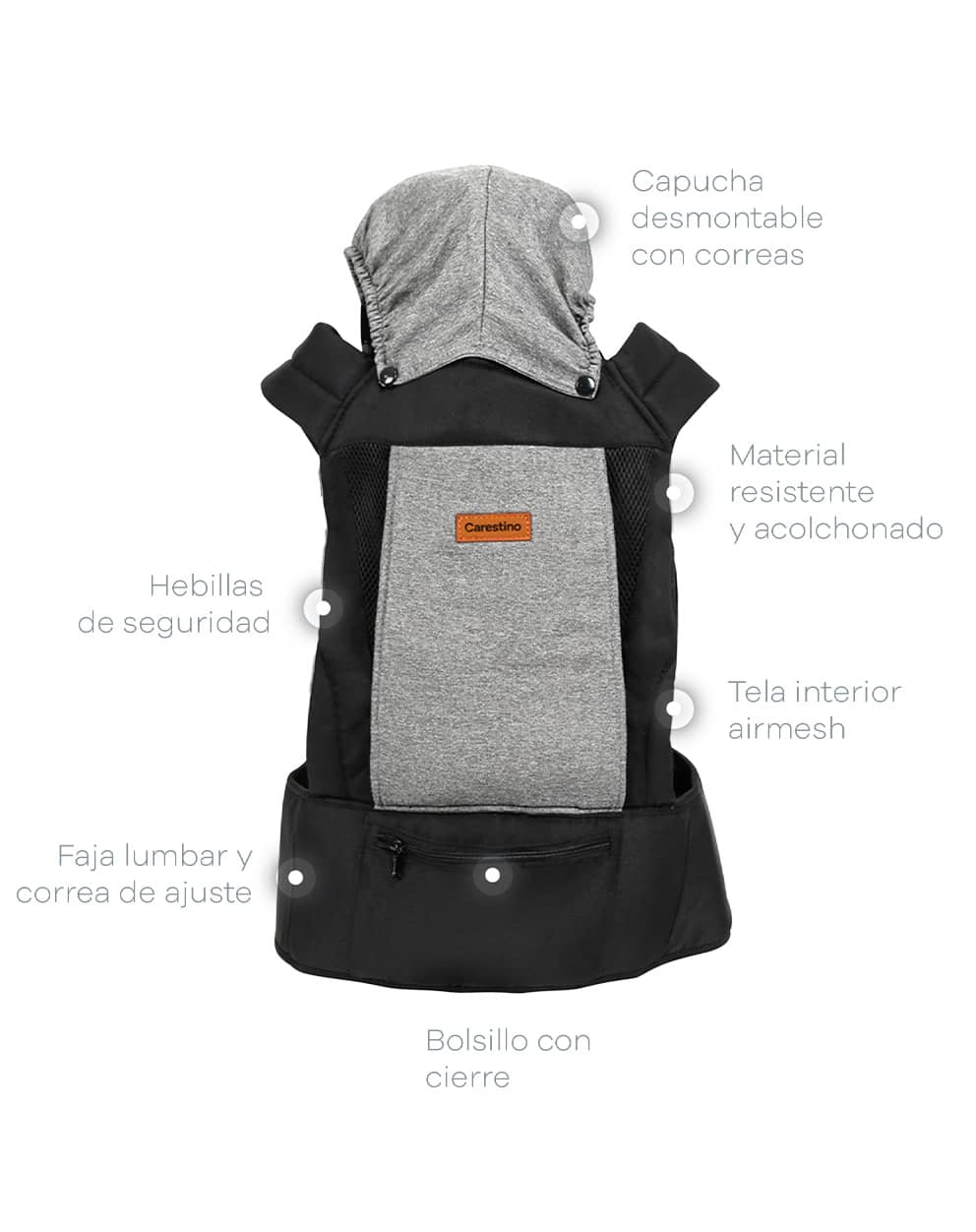 Porteo práctico para cada salida producto