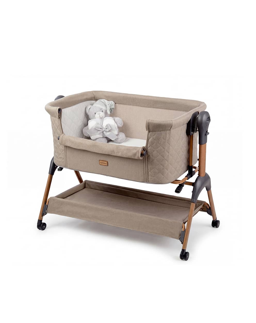 Lo acompaña en toda su rutina producto