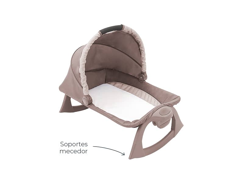 Un cambiador que también lo calma producto