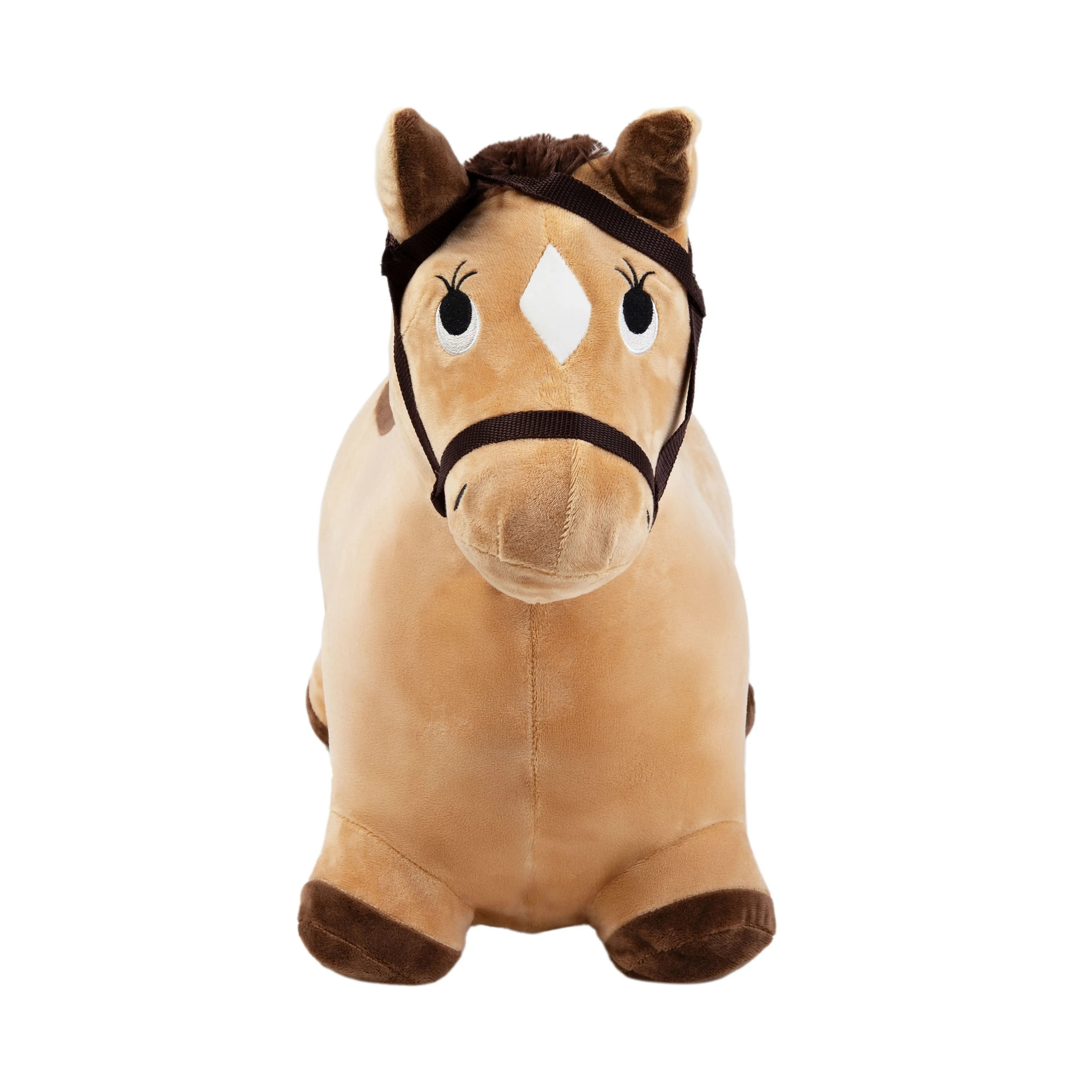Imagen 3 de 5 de Saltarín de Peluche Inflable +18meses Caballo