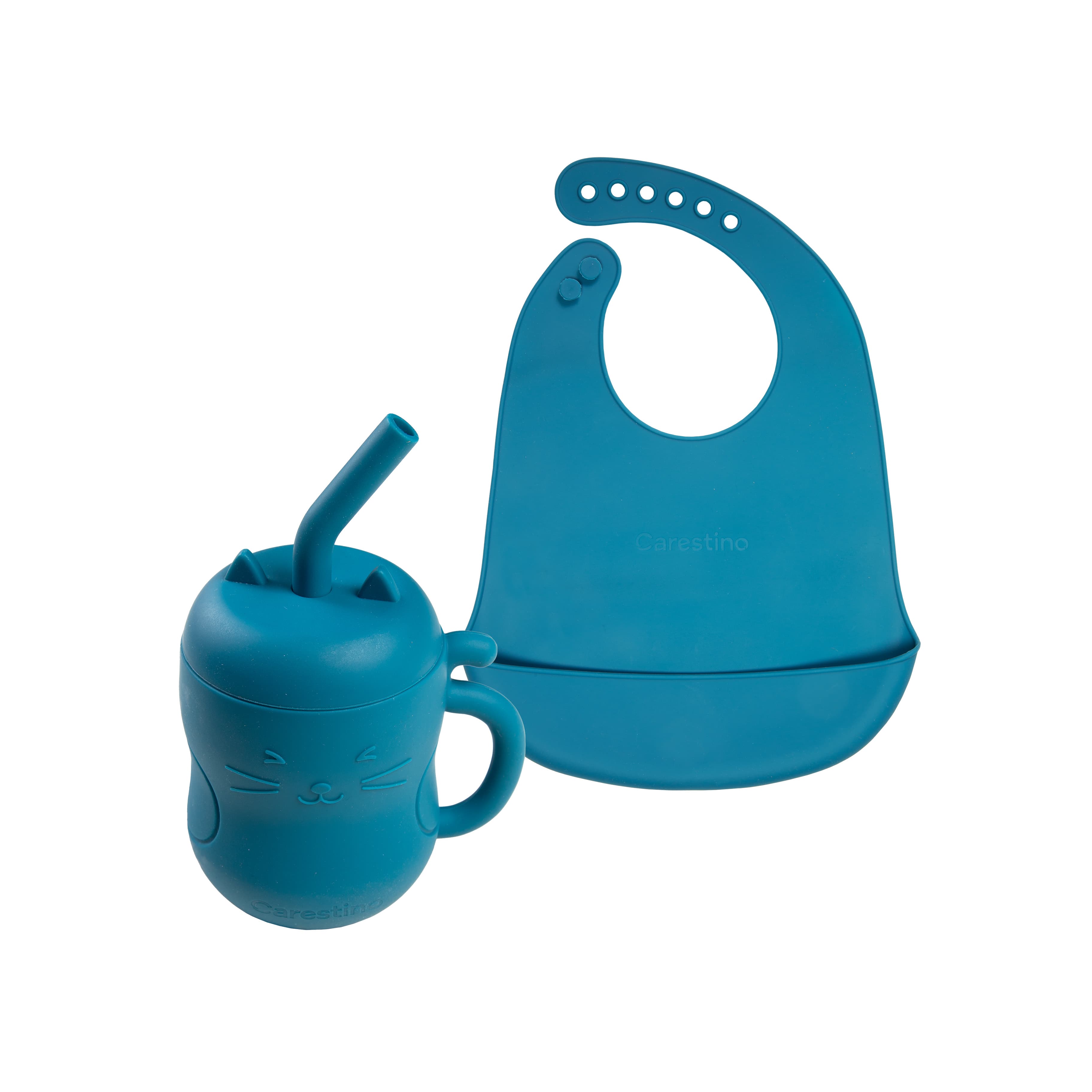 Imagen 4 de 6 de Set de Alimentación de Silicona Gatito