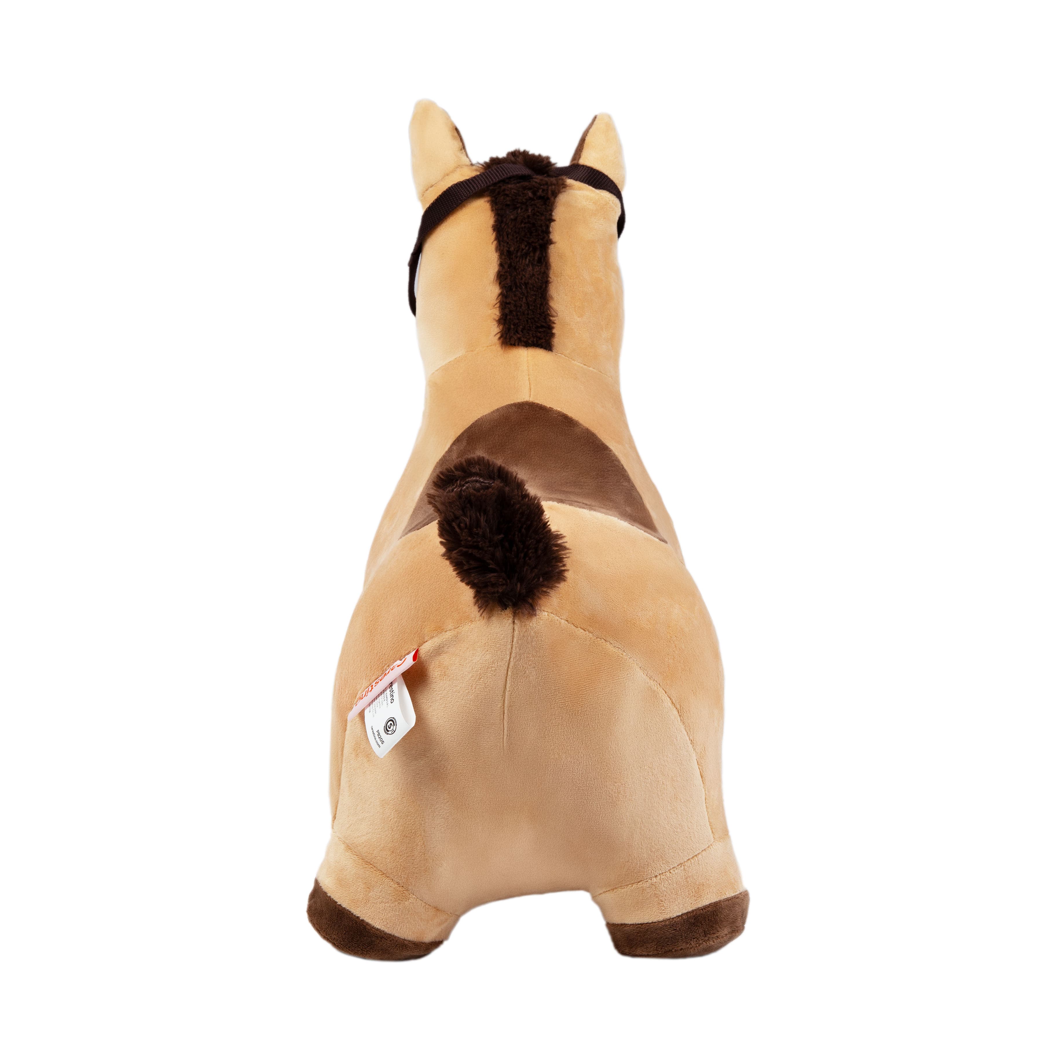 Imagen 4 de 5 de Saltarín de Peluche Inflable +18meses Caballo