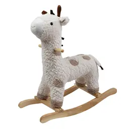 Peluche Mecedor +18meses Jirafa Crudo