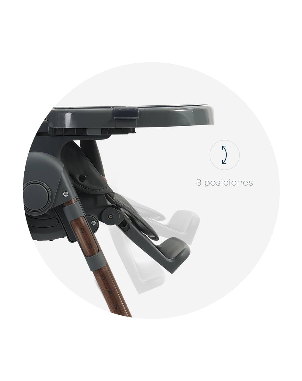 Estabilidad y comodidad regulable producto