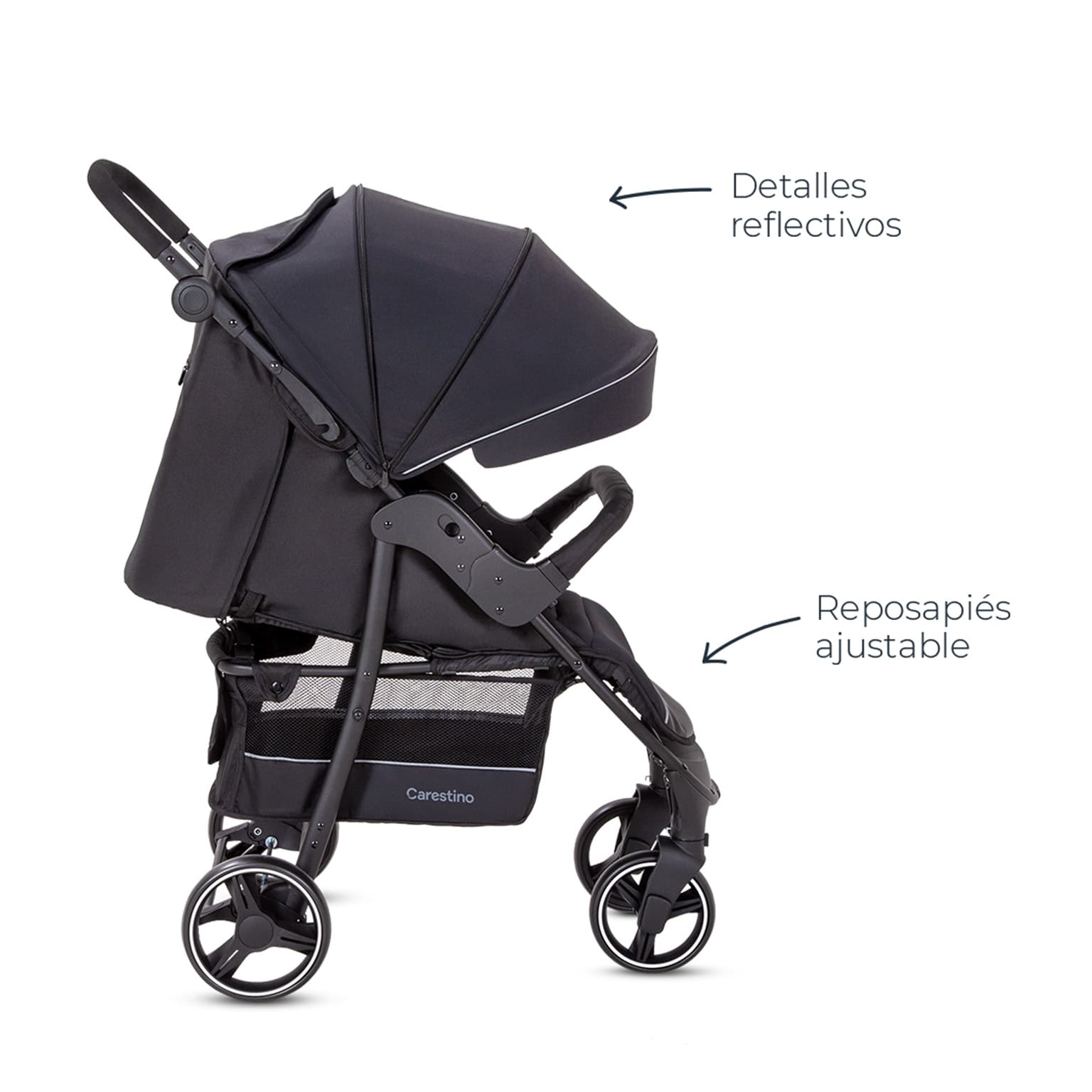 Cochecito city travel v3 accesorios negro | Carestino Argentina