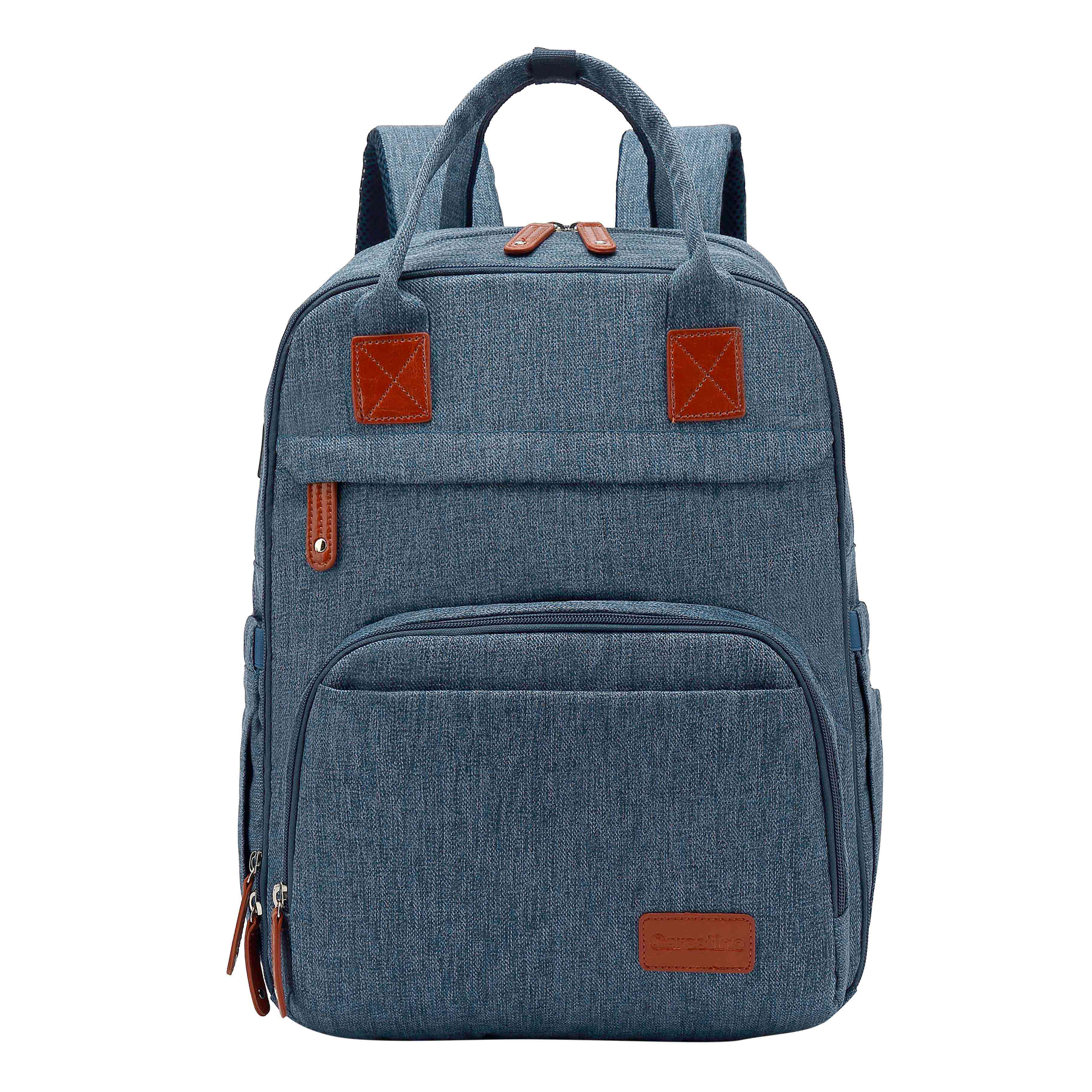 Mochila maternal boston azul Carestino Argentina