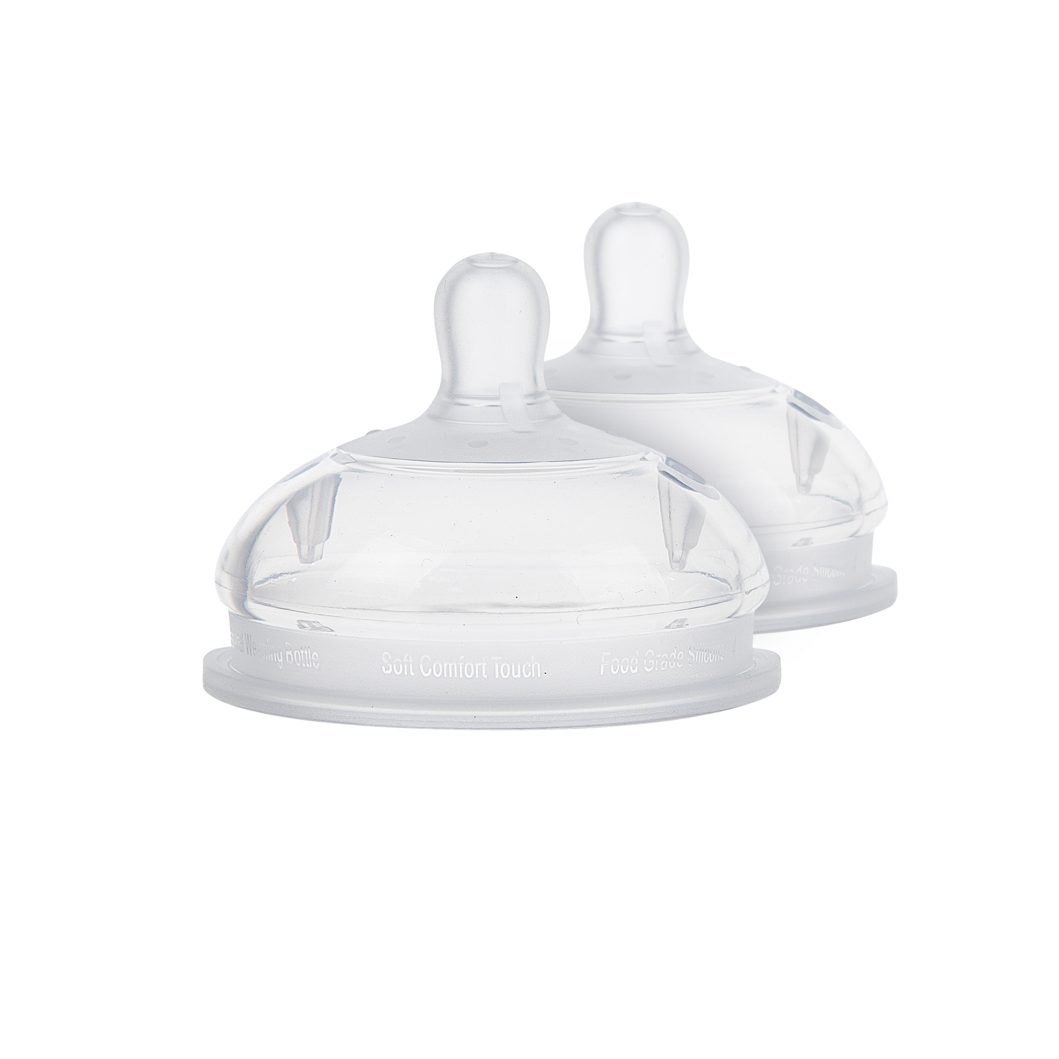 Set de dos Tetinas Talle S (1m) y talle M (3m)