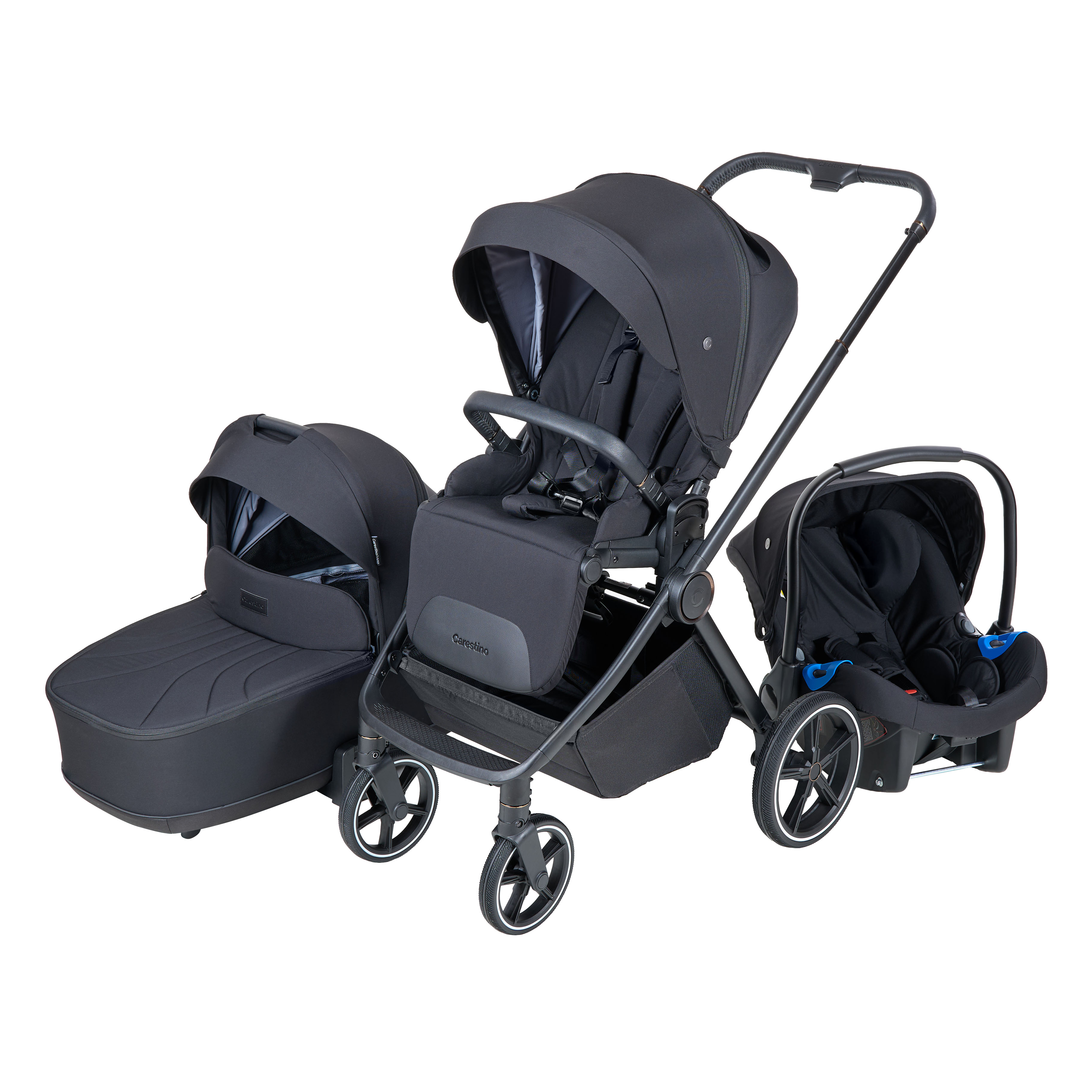 Coche BEVERLY v3 con Accesorios Negro