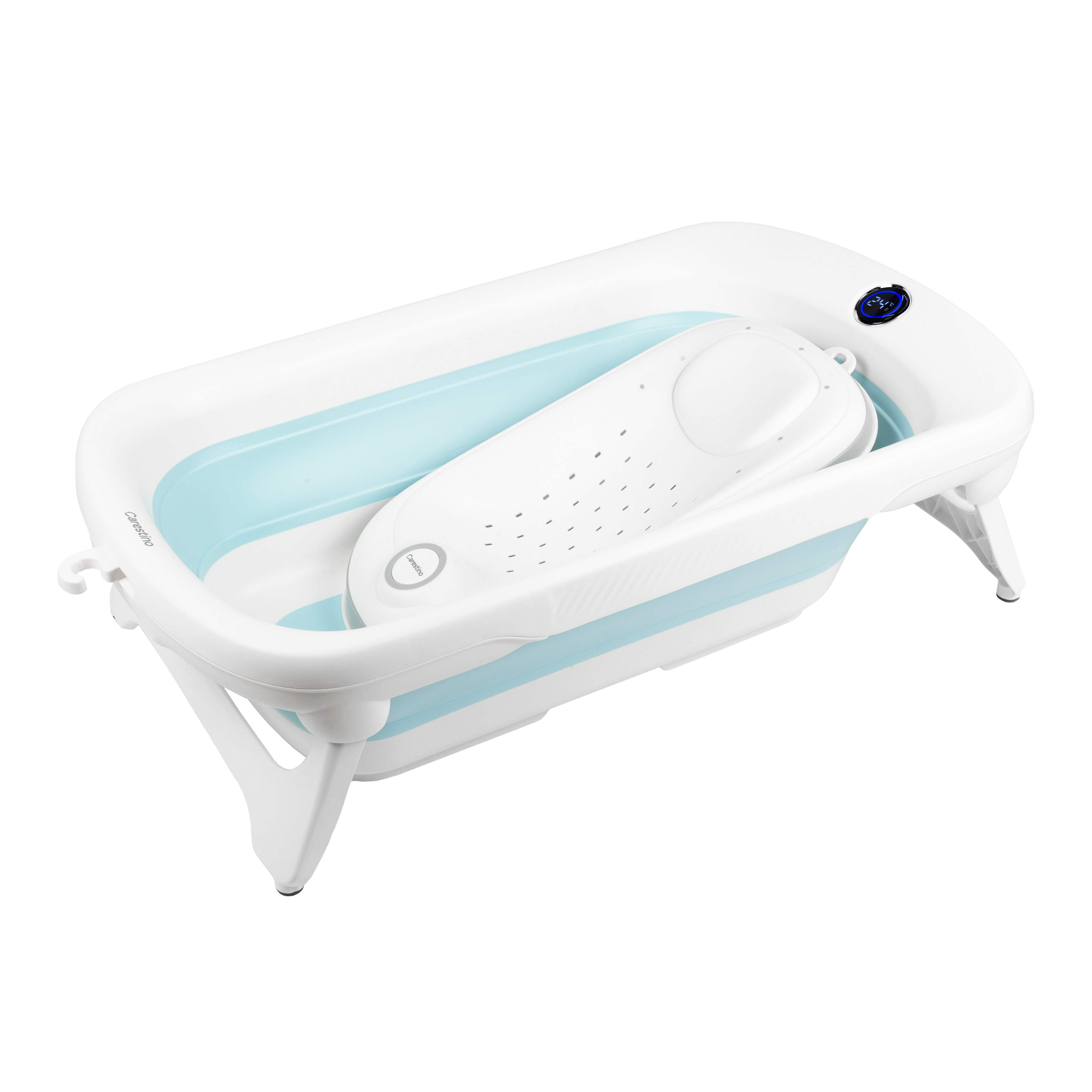 Bañera Plegable con Soporte Amalfi 50L Aguamarina