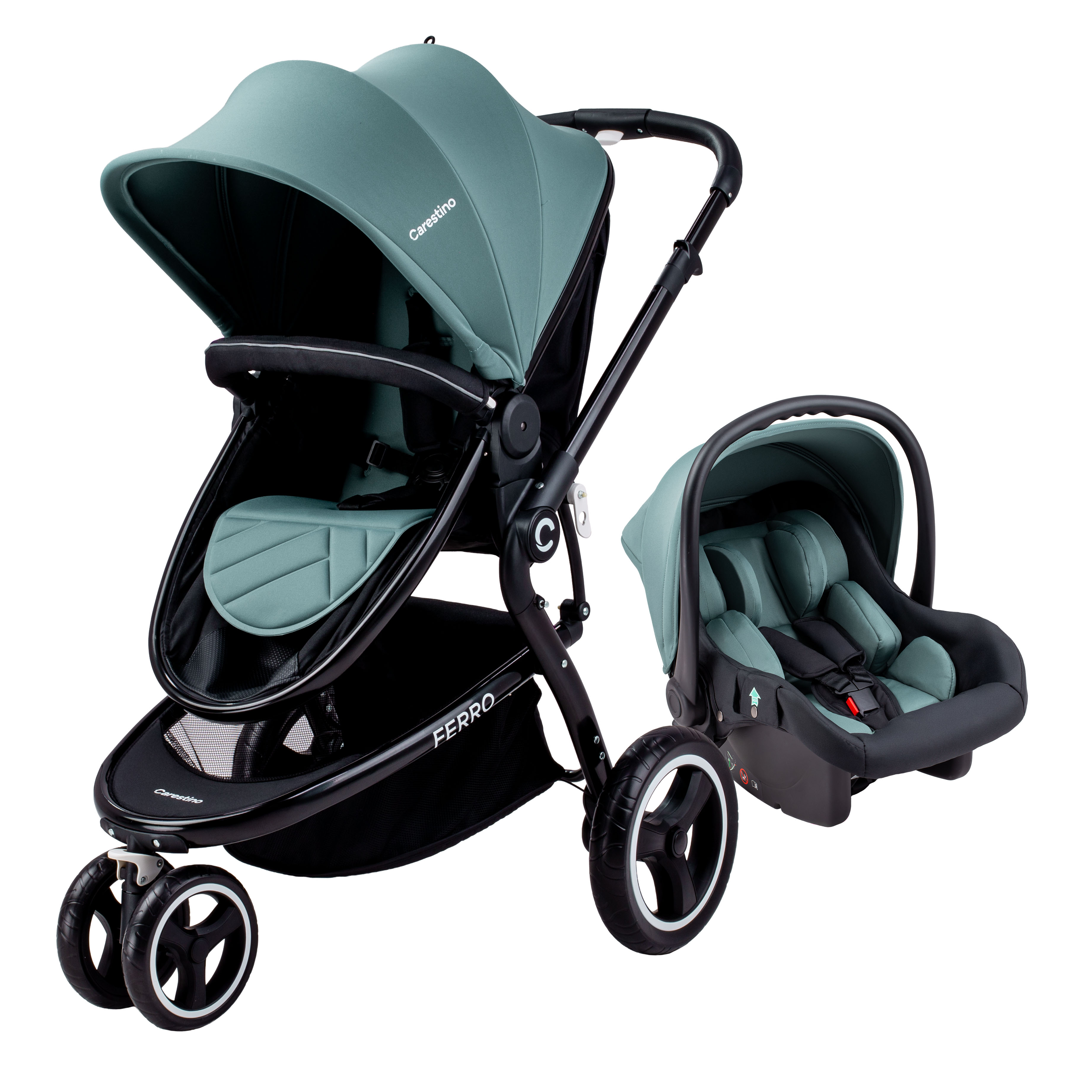 Coche FERRO V2 Accesorios Verde